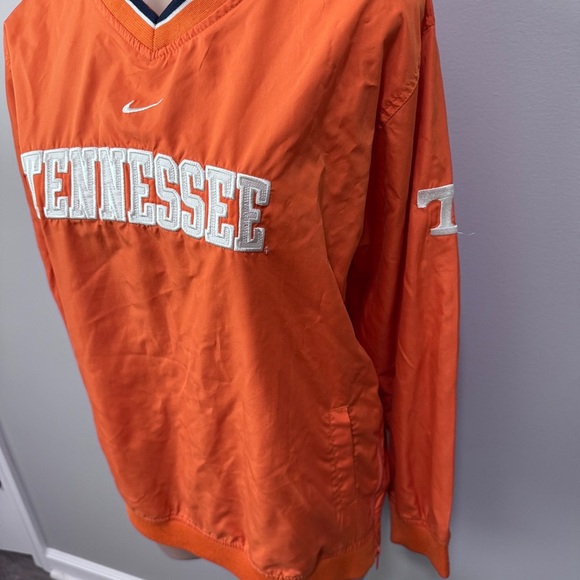Nike Team Tennessee Volunteers Windbreaker Large Jacket Pullover Sweatshirt Vtg - Picture 2 of 5
